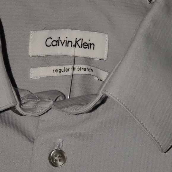 Calvin Klein Gray long sleeve shirt - Picture 2 of 4